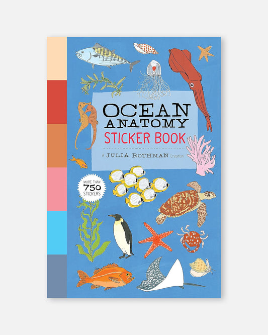 Ocean Anatomy Sticker Book