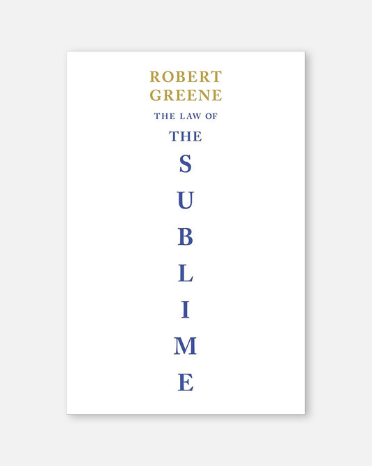 The Law of the Sublime